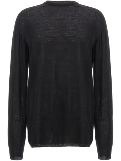 RICK OWENS ROUND-NECK JUMPER