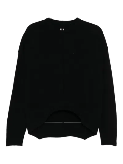 Rick Owens Round-neck Jumper In Black