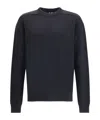 Rick Owens Exposed Stitching Wool Sweater In Black