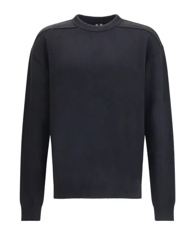 RICK OWENS RICK OWENS ROUND NECK KNITTED TOP