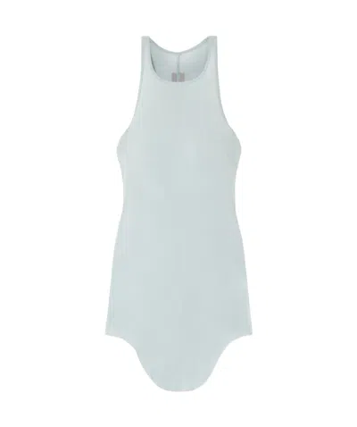 Rick Owens Round-neck Vest In Blue