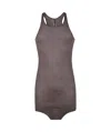 Rick Owens Round-neck Vest In Gray