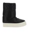 Rick Owens Italian Leather Boot For Men In Black