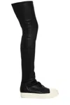 Rick Owens 20mm Classic Bumper Leather Boots In Multicolor