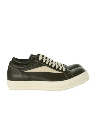 Rick Owens Round Toe Low-top Casual Shoes In Brown