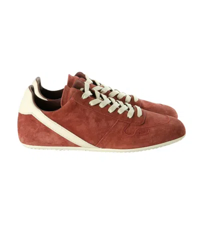 Rick Owens Round-toe Sneakers In Brown
