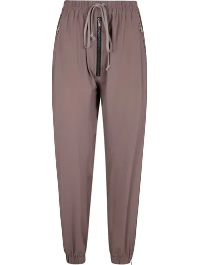 RICK OWENS TRACK TROUSERS,RP01E7313.CC 64 FLESH