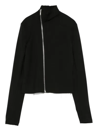 Rick Owens Black Porterville Gary Jacket In 09 Black