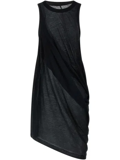 RICK OWENS ANTHEM TANK TOP,RR01E5152.UC 09 BLACK
