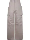 Rick Owens Stefan Cargo Trousers In Gray