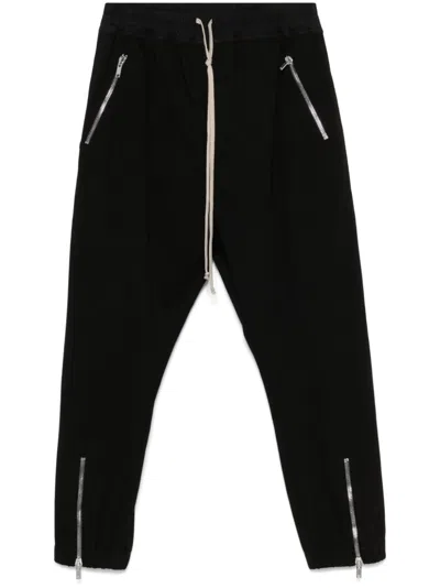 RICK OWENS TECUATL TRACK PANTS