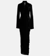 Rick Owens Ruched Gown