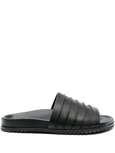 Rick Owens Ruhlmann Granolas Sandals In Black