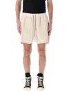 Rick Owens Frayed Hem Cotton Canvas Runway Boxers