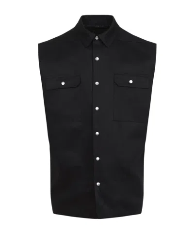 RICK OWENS RICK OWENS RUNWAY JUMBO SL OUTERSHIRT