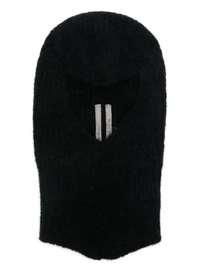 Rick Owens Runway Skull Balaclava In Black