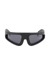 Rick Owens Ryder Flat-top Sunglasses In Black