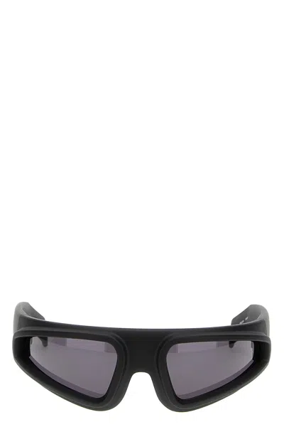 Rick Owens 'ryder' Sunglasses In Black