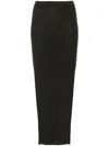 Rick Owens Sacriskirt Maxi Skirt In Green