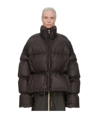Rick Owens Sail Down Jacket In Black