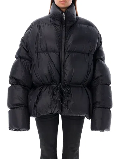 Rick Owens Black Porterville Sail Down Jacket