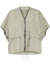 Rick Owens Sail Jacket In Green