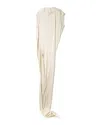 Rick Owens Satin-finish White Dress In Gold