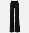 Rick Owens Seam-detailed Wide Trousers In Black