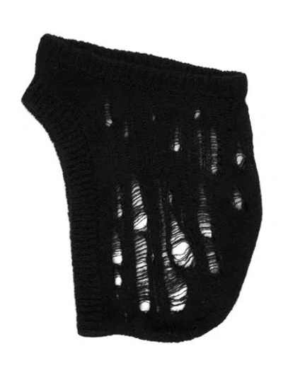 Pre-owned Rick Owens Scarf In Black