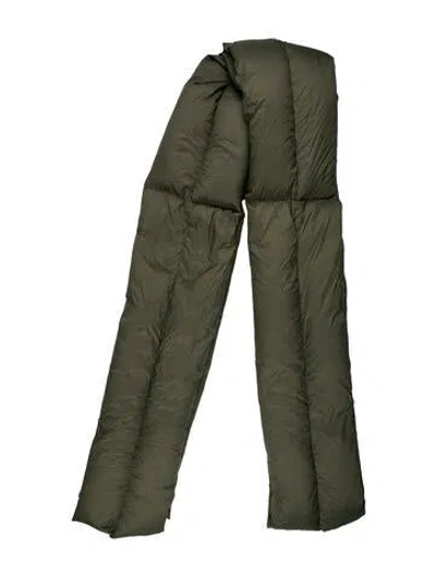 Pre-owned Rick Owens Scarf In Green