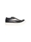 Rick Owens Hollywood Vintage Sneakers Mahogany And Milk In Black
