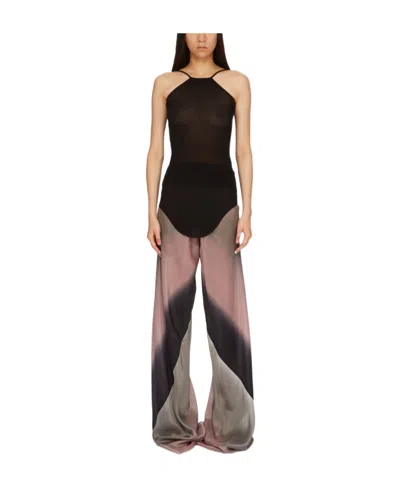 RICK OWENS RICK OWENS SCORPIO RIBBED-KNITTED SLEEVELESS TANK TOP
