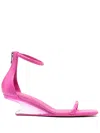 Rick Owens Woman Sandals Light Purple Size 8 Leather In Pink