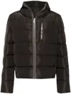 Rick Owens Sealed Puffer Jacket In Grey