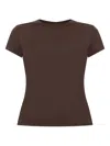 Rick Owens Short Sleeve T-shirt In Brown