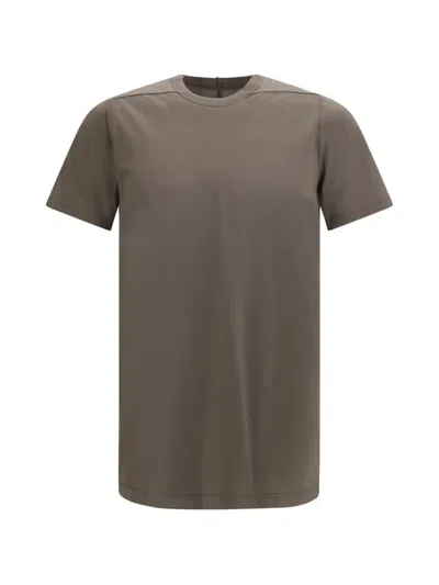 Rick Owens Seam-detail T-shirt In Brown