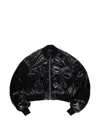 Rick Owens Secchia Flight Jacket In Black