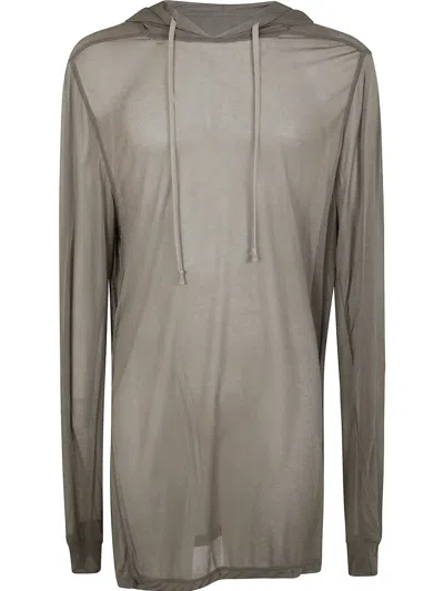 RICK OWENS SEMI-SHEER HOODIE