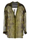 Rick Owens Shirt Woman Lido In Black