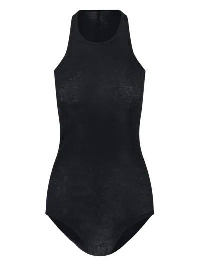RICK OWENS SEMI-TRANSPARENT BODYSUIT