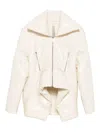 Rick Owens Sequin-embellished Bomber Jacket In White