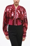 Rick Owens Girdered Flight Embroidered Bomber