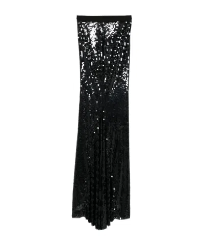 Rick Owens Sequinned Maxi Skirt