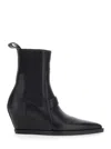 Rick Owens Sharp Wedge Boot In Multi
