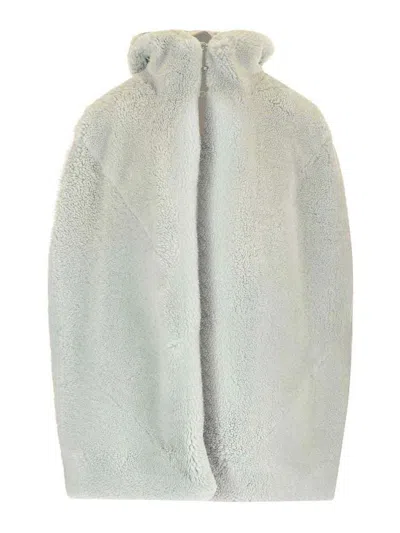 RICK OWENS SHEARLING VEST