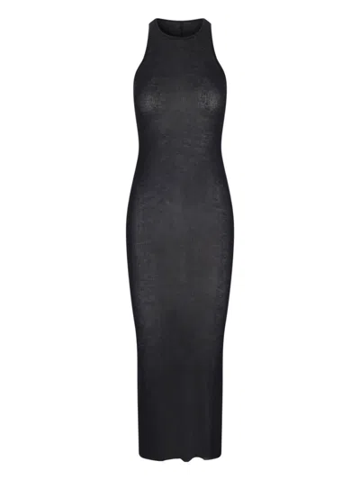 Rick Owens Sheath Dress In Black