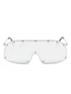 Rick Owens Shielding Sunglasses In Gray