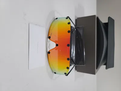 Pre-owned Rick Owens Shielding Sunglasses Shield  In Rainbow