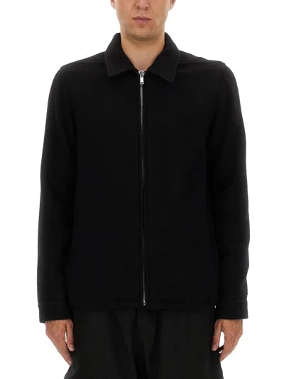Rick Owens Shirt Jacket In Black