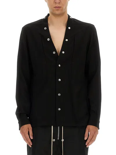 RICK OWENS RICK OWENS SHIRT "LARRY"